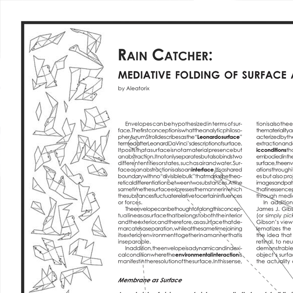 rain catcher